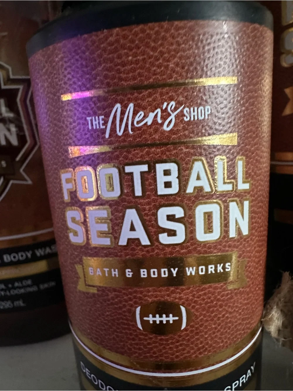Bath & Body Works Football Season Men's Bath & Body Set - Brown